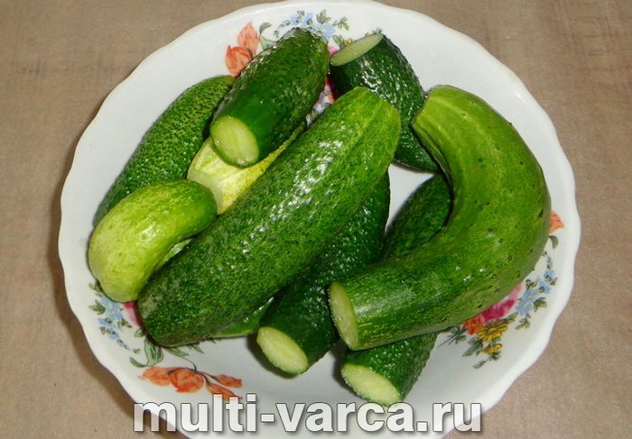 Огірки з лимонною кислотою на зиму