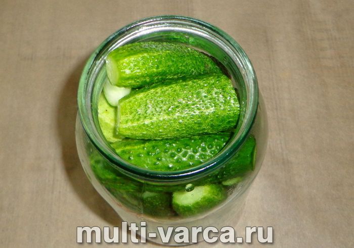 Огірки з лимонною кислотою на зиму