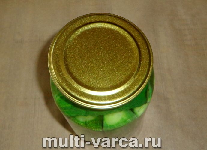 Огірки з лимонною кислотою на зиму