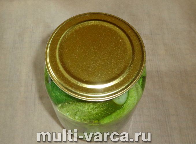 Огірки з лимонною кислотою на зиму