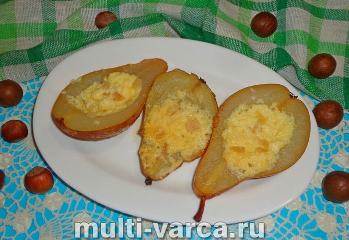 Печені груші в мультиварці