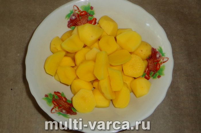 Печеня з капустою в мультиварці