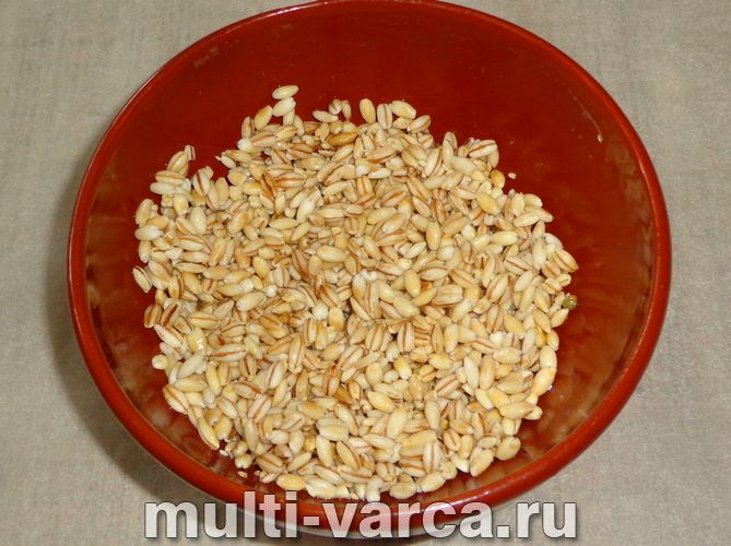 Перловка із сухофруктами в мультиварці