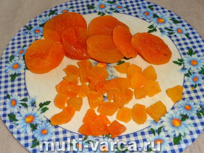 Перловка із сухофруктами в мультиварці