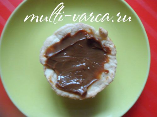 Пісочні кошички з полуницею