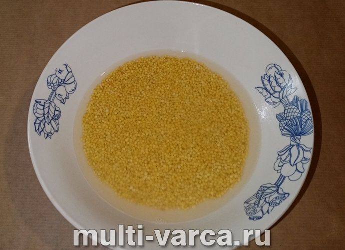 Рідка пшоняна каша в мультиварці