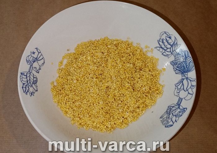 Рідка пшоняна каша в мультиварці