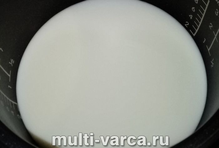 Рідка пшоняна каша в мультиварці