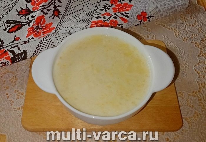 Рідка пшоняна каша в мультиварці