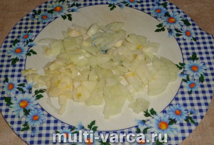 Рис із сосисками в мультиварці