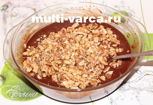 Шоколадний брауні в мультиварці