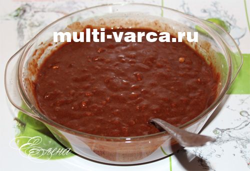 Шоколадний брауні в мультиварці