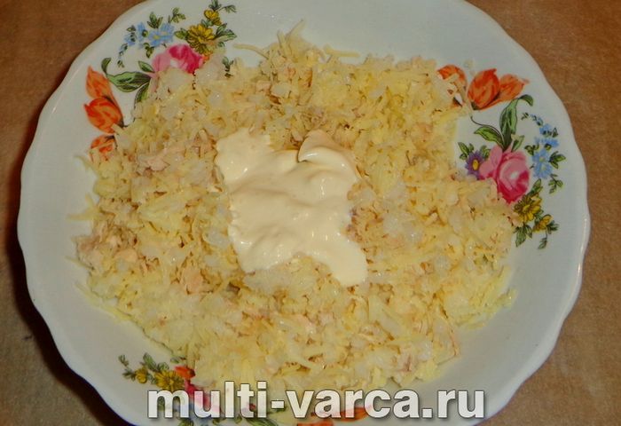 Сирні кульки з куркою