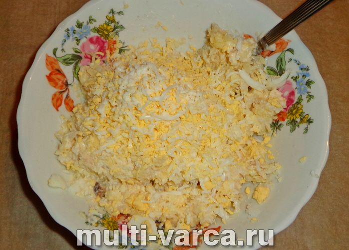 Сирні кульки з куркою