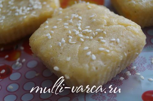 Сирні мафіни в мультиварці