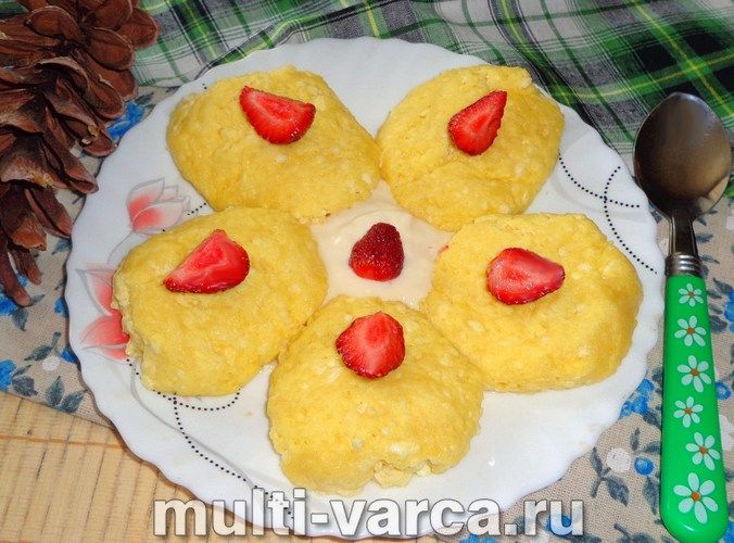 Сирники на пару в мультиварці