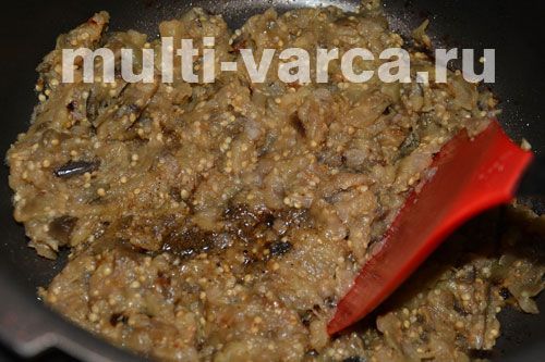 Смачна ікра з баклажанів із яблуками