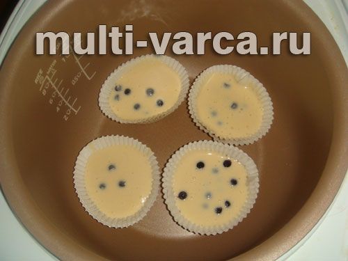 Смачні мафіни з чорницею