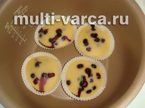 Смачні мафіни з чорницею