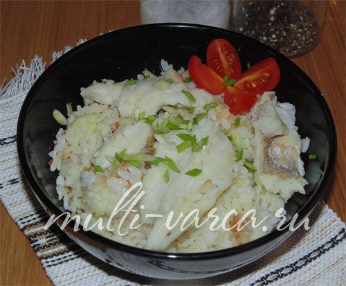 Смачний і корисний плов із рибою
