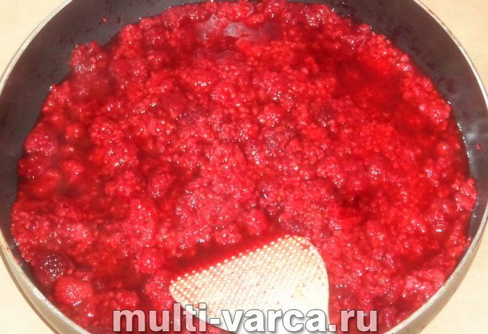 Смажене малинове варення