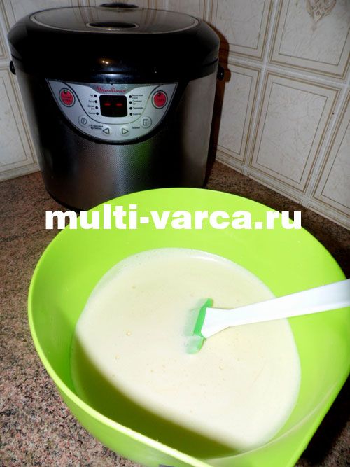 Торт "Медовик" у мультиварці мулінекс