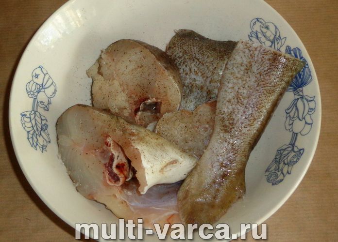 Тріска у вершках у мультиварці