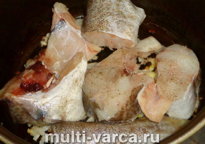 Тріска у вершках у мультиварці