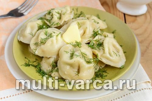 Вареники з сиром та адигейським сиром