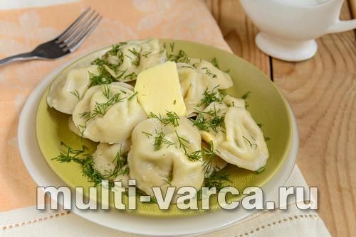 Вареники з сиром та адигейським сиром