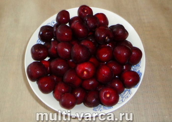 Варення з черешні в мультиварці