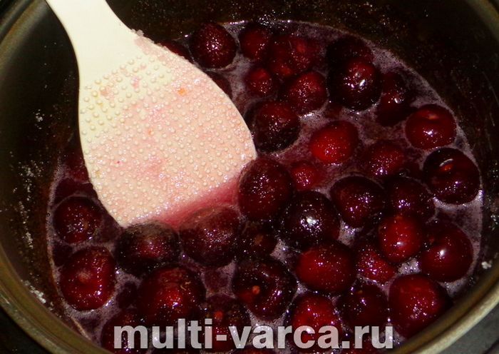 Варення з черешні в мультиварці