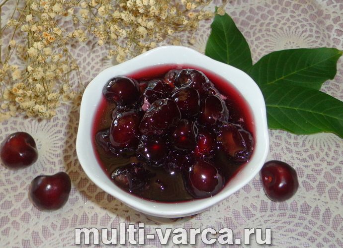 Варення з черешні в мультиварці