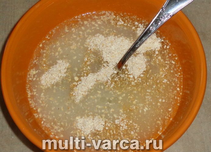 Вівсяний хліб у мультиварці