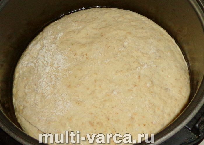 Вівсяний хліб у мультиварці