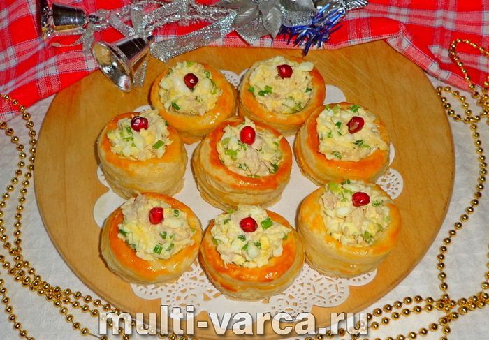 Воловани з куркою