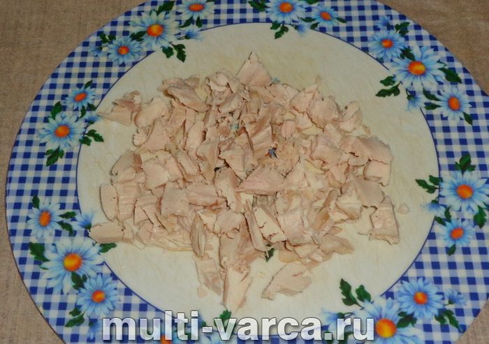 Воловани з куркою