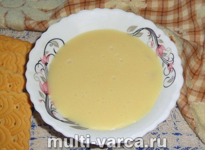 Згущене молоко в мультиварці