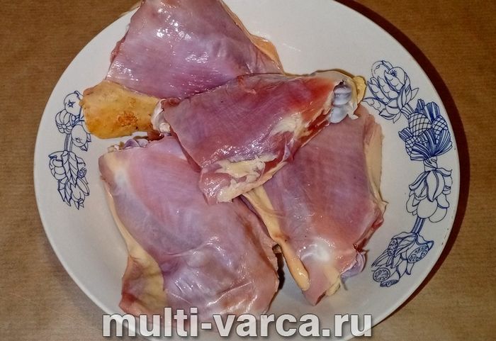Батат із куркою