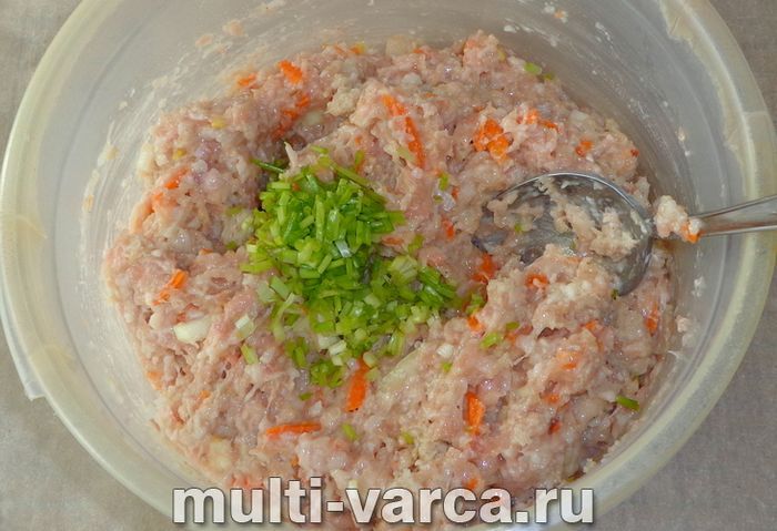 Биточки з індички в мультиварці
