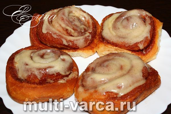 Булочки Сіннабон у домашніх умовах