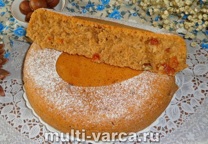 Чайна коврижка в мультиварці