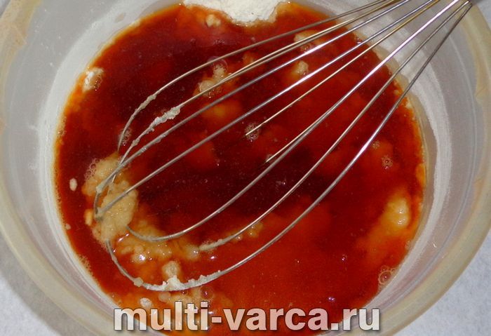 Чайна коврижка в мультиварці