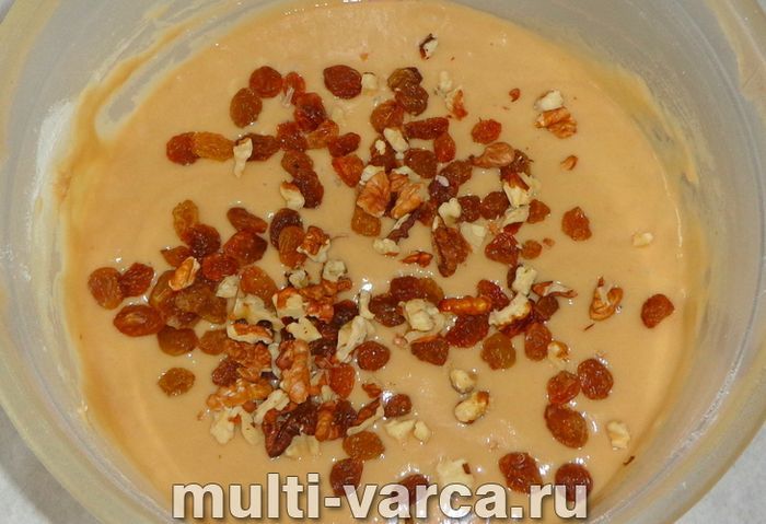 Чайна коврижка в мультиварці