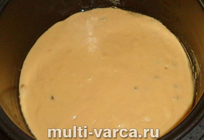 Чайна коврижка в мультиварці