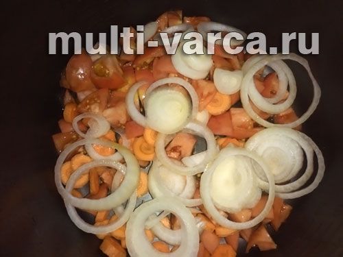 Домашня гречана локшина з овочами
