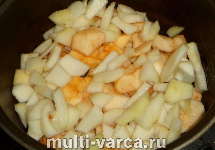 Джем із яблук і груш у мультиварці