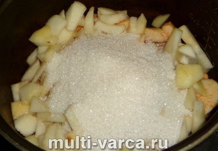 Джем із яблук і груш у мультиварці