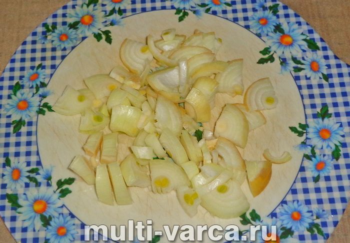 Фунчоза з овочами в мультиварці