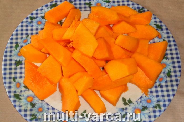 Гарбуз із лимоном у мультиварці